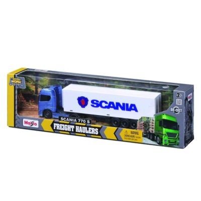 Машинка іграшкова Mini Work Machine "Freight Haulers: Scania 770 S" БЛАКИТНО-БІЛИЙ
