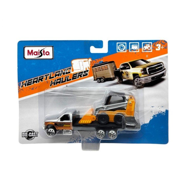 Набір FM Heartland Haulers машинка + причіп (ПОМАРАНЧЕВИЙ)