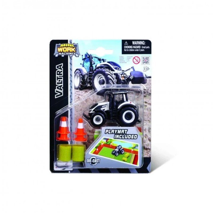 Машинка іграшкова Mini Work Machine Tractors з ігровою поверхнею (БІЛИЙ)