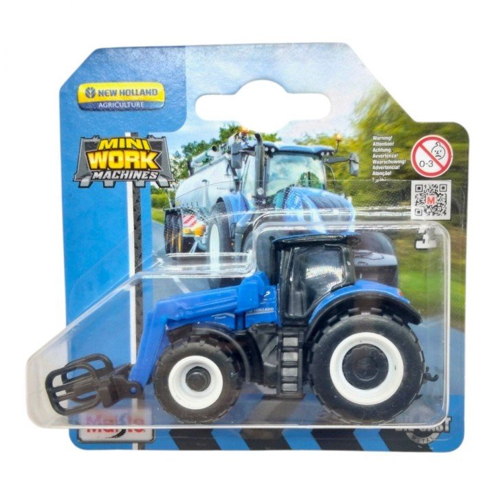 Машинка іграшкова Mini Work Machine Tractors with Front Loader (СИНІЙ)