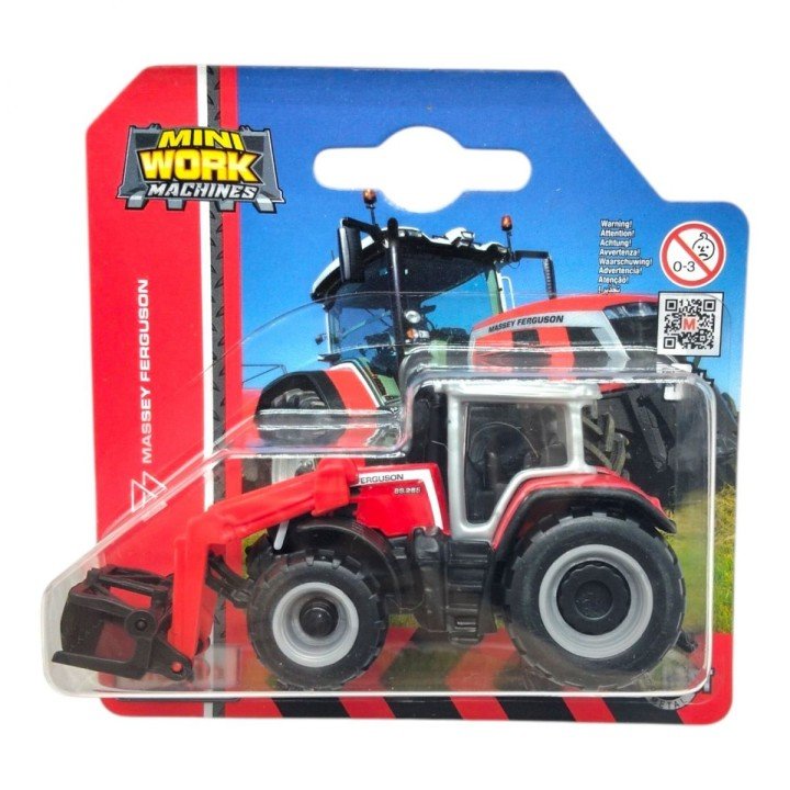 Машинка іграшкова Mini Work Machine Tractors with Front Loader (ЧЕРВОНИЙ)