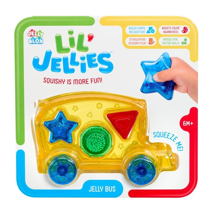 Сенсорний конструктор JELLY BLOX серії "Lilʼ Jellies" - АВТОБУС