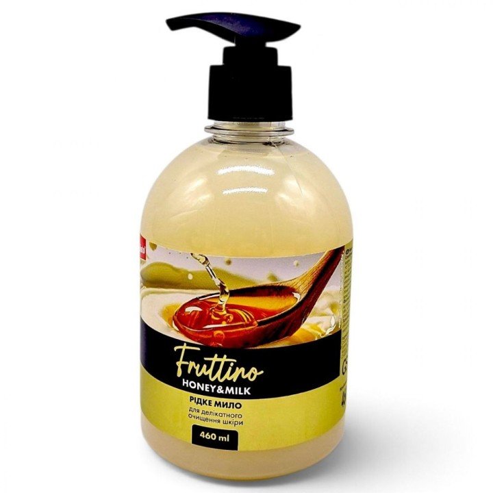 Рідке мило "Chisto Fruttino" 460 мл Honey&Milk