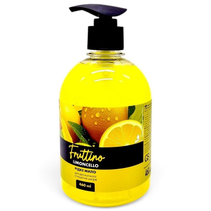 Рідке мило "Chisto Fruttino" 460 мл Lemoncella
