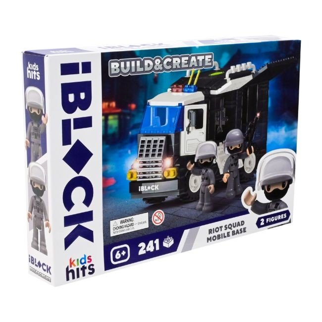 Конструктор BLOCK JUNIOR 241дет. короб. 32*21.5*5