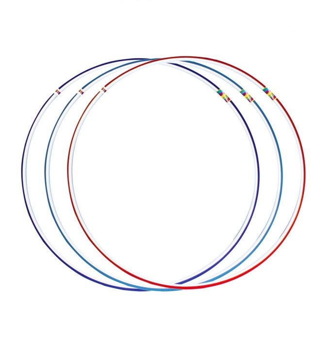 Обруч "різнобарв'я 3" великий (82 см)