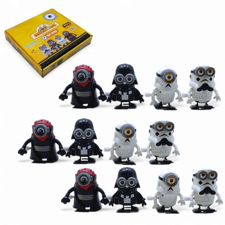 Набір заводних іграшок "Посіпаки", 12 штук