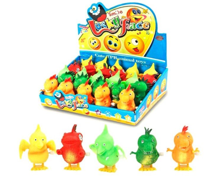 Заводний динозаврик