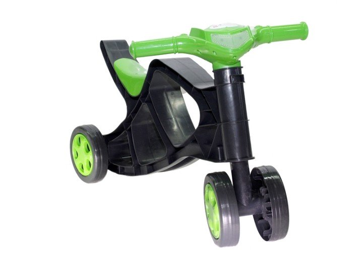 Каталка «Мінібайк» (чорно-зелений)