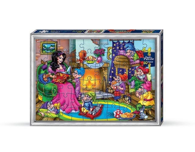 Магнітні пазли "Білосніжка", 60 ел