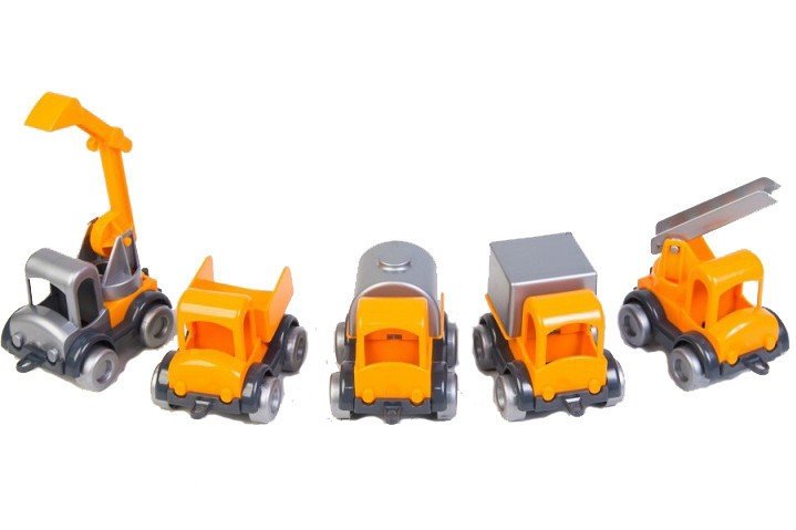 Набір машинок "Маленький будівельник"