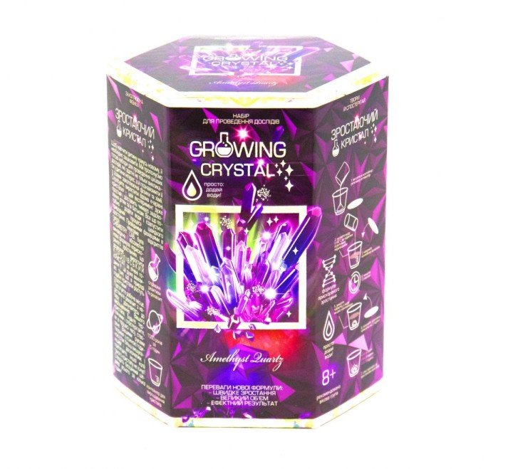 Набір для проведення дослідів "Growing Crystal (вирощування кристалів)" (укр)
