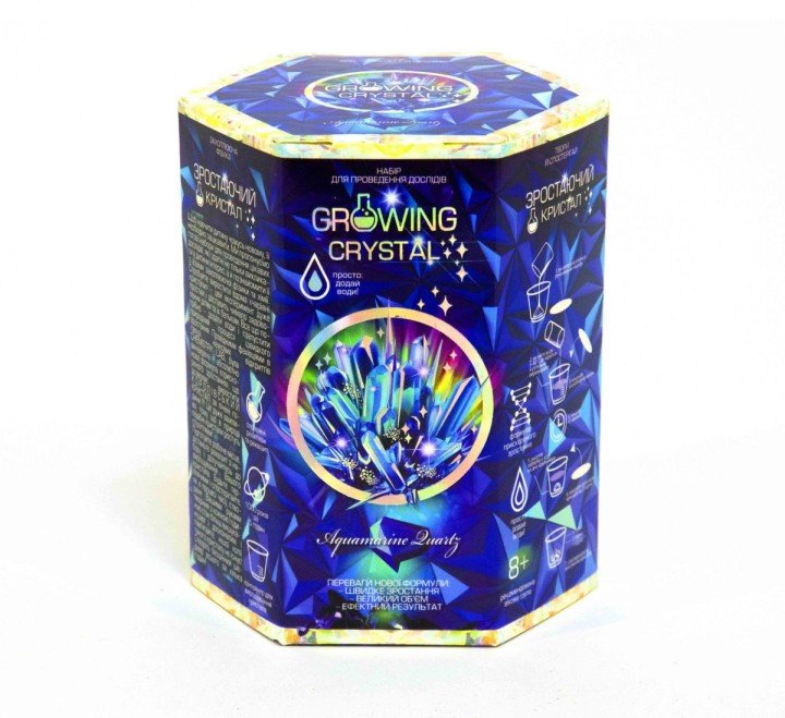 Набір для проведення дослідів "Growing Crystal (вирощування кристалів)" (укр)