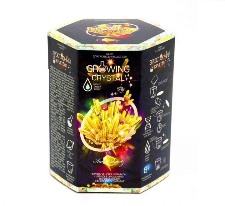 Набір для проведення дослідів "Growing Crystal (вирощування кристалів)" (укр)