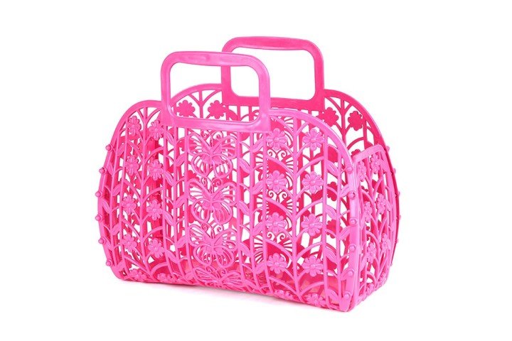 Кошик з візерунками (рожева)