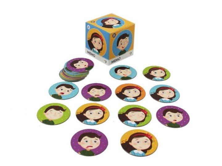 Розвиваюча гра "Мемо: емоції"