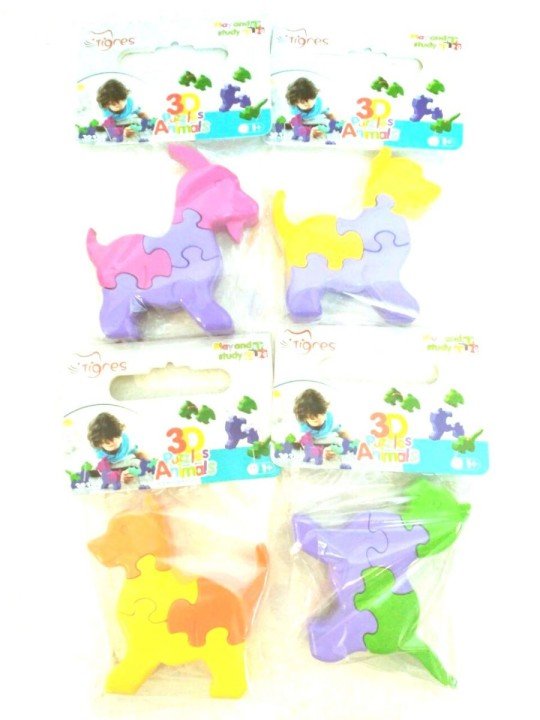 3D пазл "Тварини"
