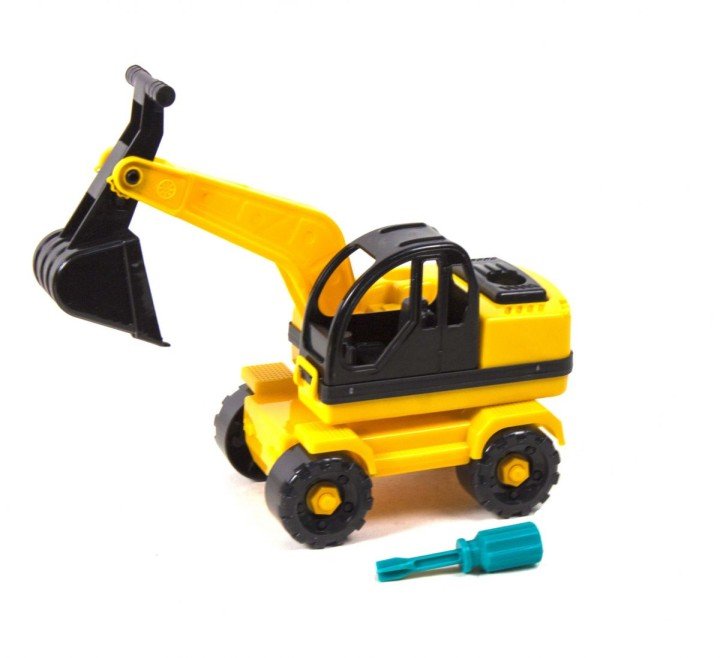 Конструктор з викруткою "Екскаватор"