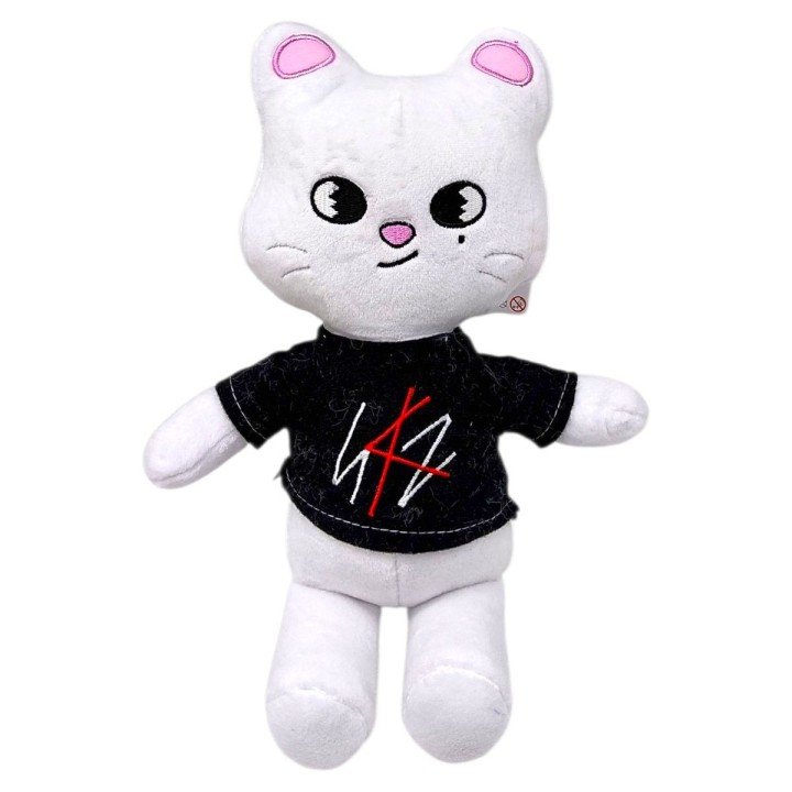 М'яка іграшка "Skzoo. білий тхір Джинірет" (персонаж Хьонджіна) 28 см