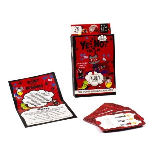 Карткова гра "YES NOT данеткі: Експерт" (укр)