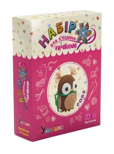 Набір для в'язання "М'яка іграшка: Сова"