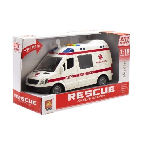 Інерційна інтерактивна машинка "Швидка допомога"