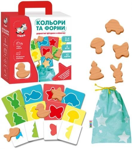 Настільна гра "Фігури в мішечку"