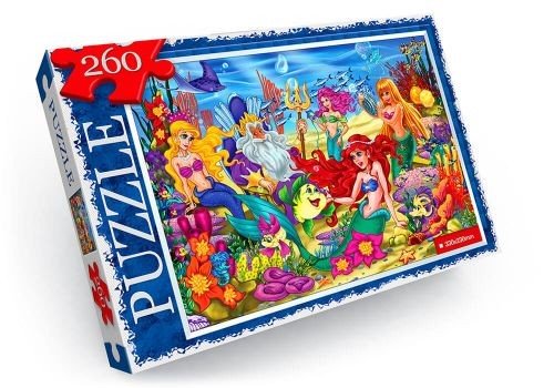 Пазли "Русалочка", 260 ел