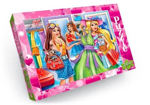 Пазли "Подружки на шопінг", 260 ел