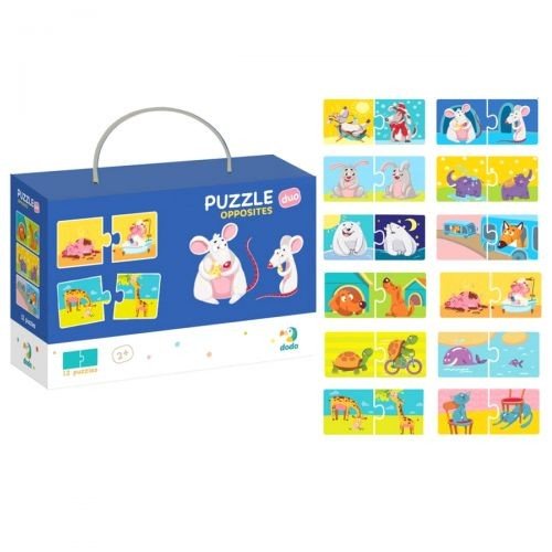 Пазли-гра "Протилежності", 24 ел