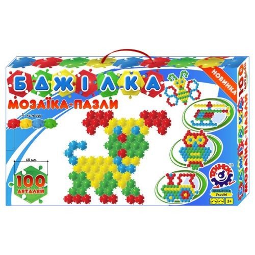Мозаїка-пазли "Бджілка" (100 елементів)