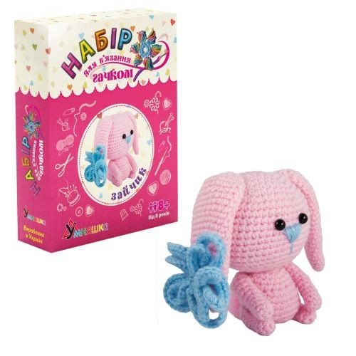 Набір для в'язання "М'яка іграшка: Зайчик"