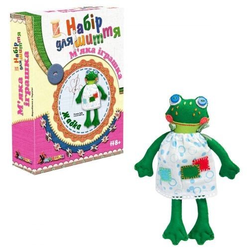 Набір для шиття м'якої іграшки "Жабка"