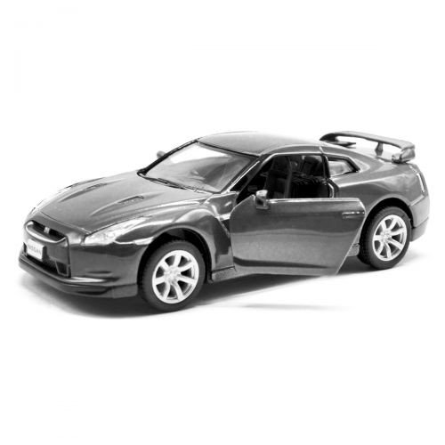 Машинка KINSMART "Nissan GT-R" (темно-сіра)