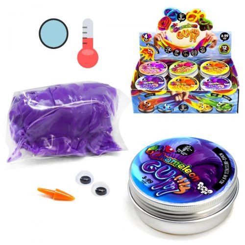 Жуйка для рук "Хамелеон", фіолетовий → блакитний (укр)