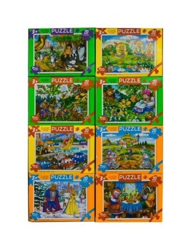 Класичні пазли "Казки", 20 ел