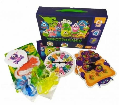 Настільна гра з Ліпунов "Монстроманія" (укр)