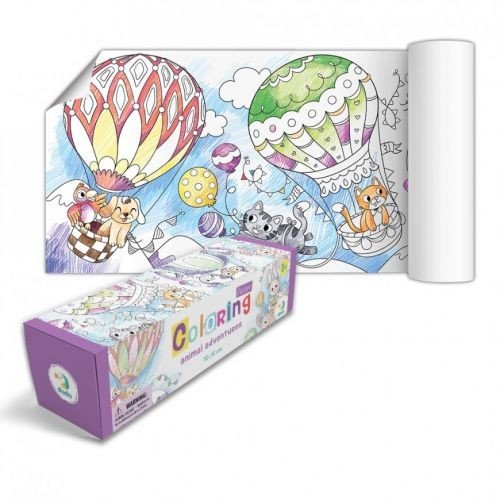 Раскраска-постер "Пригоди тварин"