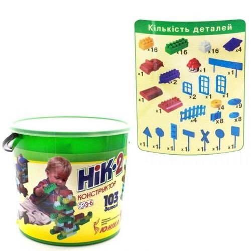 Конструктор "НИК-2" (103 деталі)