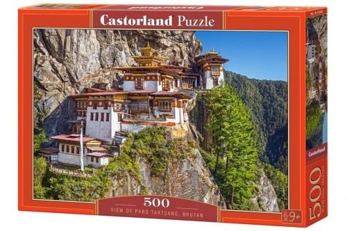Пазли Вид на Paro Taktsang. Bhutan, 500 елементів