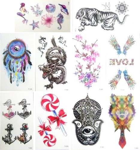 Набір тату "Маленька. Мікс № 3"