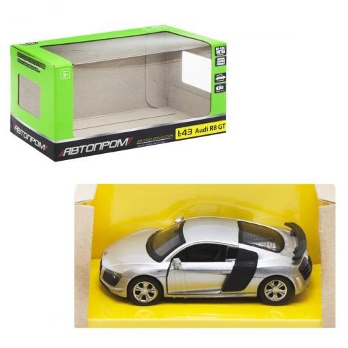 Машинка "Audi R8 GT" з серії "Автопром", сірий