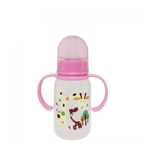 Пляшка для годування, 150 мл, рожевий