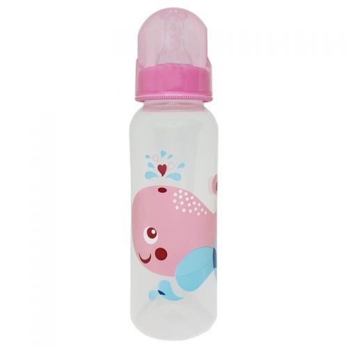 Пляшка для годування, 250 мл, рожевий