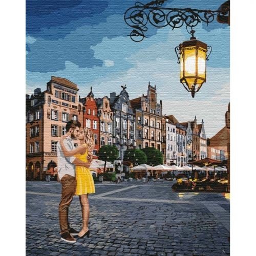 Картина за номерами "Побачення в Гданську" ★★★★