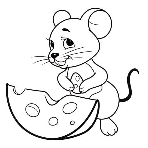 Розпис по полотну "Мишеня"