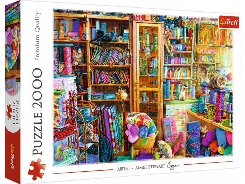 Пазли "Котячий рай", 2000 елементів