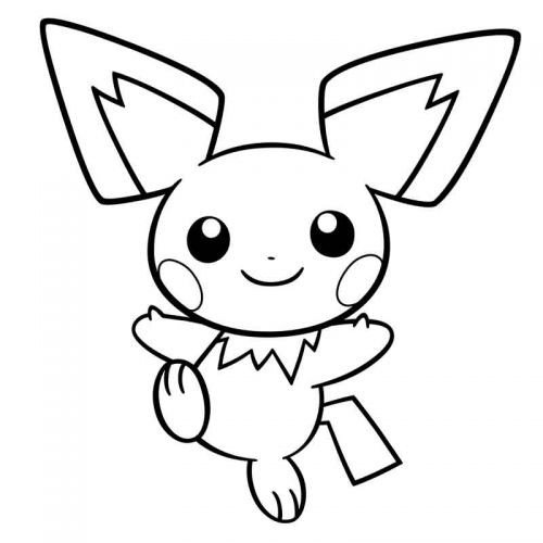 Розпис по полотну "Пікачу"