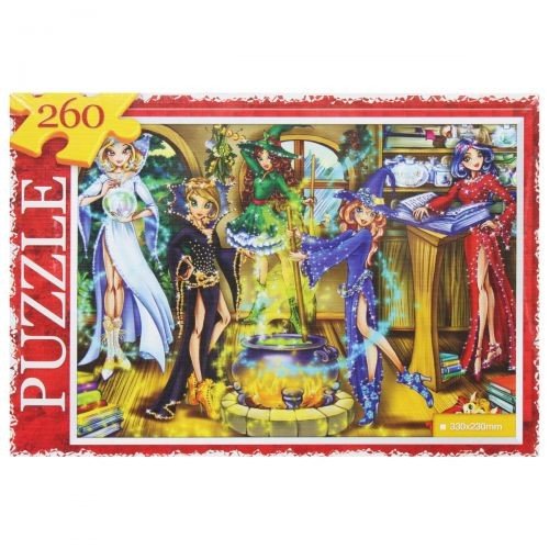 Пазли "Юні чаклунки", 260 елементів