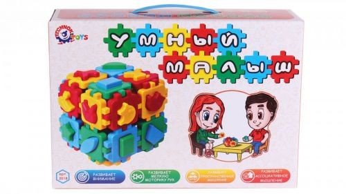 Іграшка куб "Розумний малюк. Лото ТехноК"